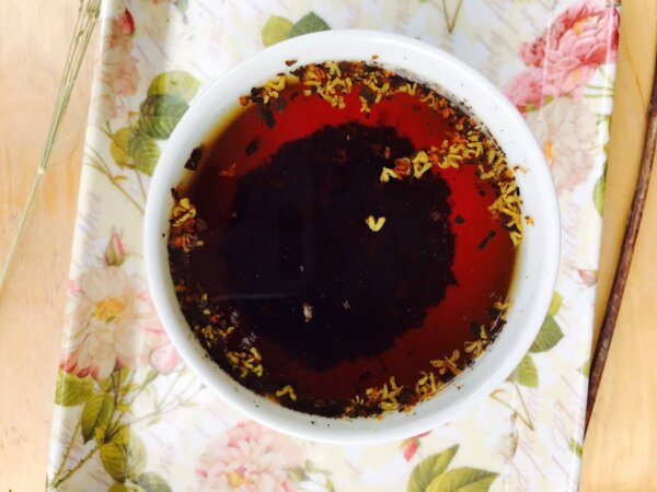 桂花潽洱紅茶包 冷泡/熱泡皆可 150G：圖片 5