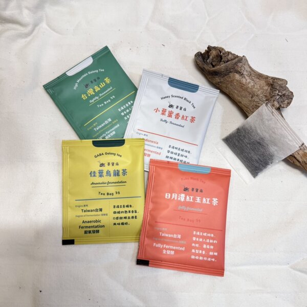 Teasney 袋袋平安茶葉巡禮：紅玉紅茶+台灣高山茶+蜜香紅茶+佳龍茶GABA茶：圖片 3