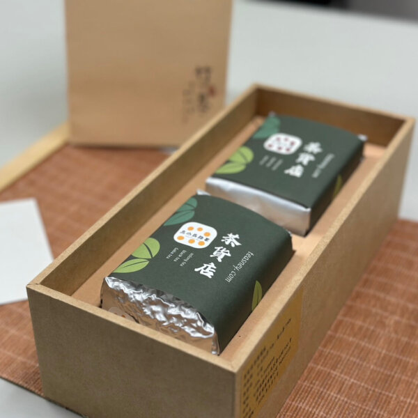 雙款茶葉組合 大竹息台灣高山茶+紅玉紅茶葉禮盒200g附提袋：圖片 2